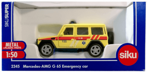 SIKU Super 3451 česká verze - ambulance Mercedes AMG G65
