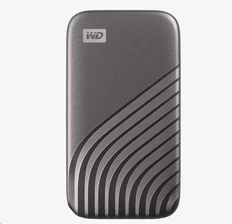 SanDisk WD My Passport SSD externí 2TB , USB-C 3.2 ,1050/1000MB/s R/W PC & Mac ,Space Gray, WDBAGF0020BGY-WESN