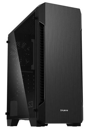 Zalman skříň S3 TG / Middle tower / ATX / USB 3.0 / USB 2.0 / temperované sklo, S3 TG