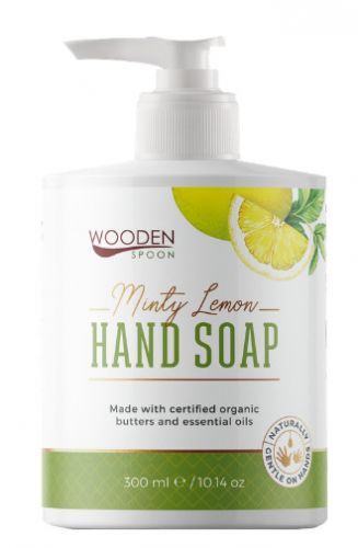 Tekuté mýdlo máta a citron WoodenSpoon 300 ml