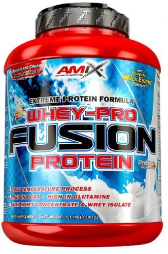 Amix Whey Pure Fusion Protein 2300 g - jablko - skořice