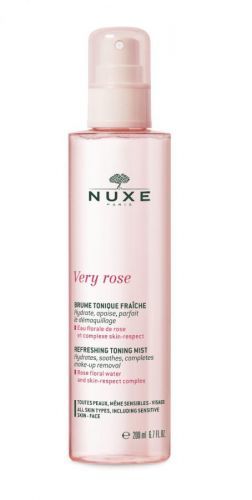 NUXE Very Rose Refreshing Toning hydratační pleťový sprej 200 ml pro ženy