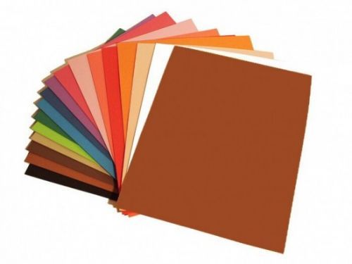 Duhová planeta Pěnová guma - středně hnědá 20 x 30 cm