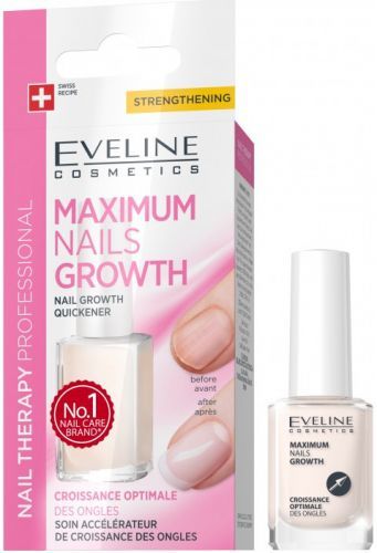Eveline Cosmetics Nail Therapy Professional kondicionér na nehty se třpytkami (8 in 1) 12 ml