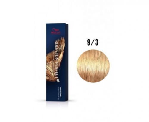 Wella Professionals Koleston Perfect ME+ Rich Naturals permanentní barva na vlasy odstín 9/3 60 ml