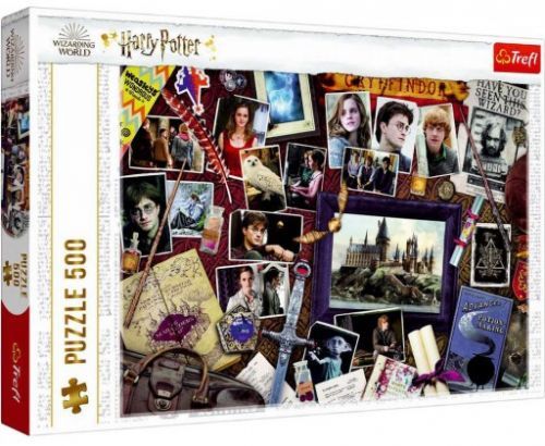 Puzzle Harry Potter / Vzpomínky na Bradavice, 500 dílků