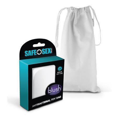 Obal na pomůcky Blush SAFE SEX Anti-Bacterial Toy Bag Large Blush Novelties