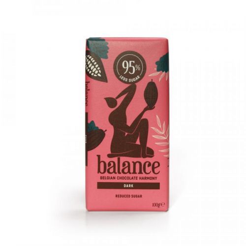 BALANCE Hořká čokoláda se stévií bez přidaného cukru 100 g