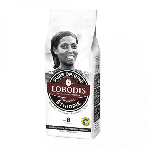 LOBODIS Mletá káva z Etiopie 250 g