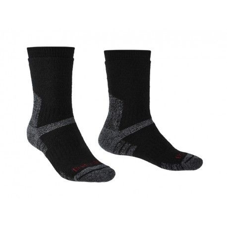 Bridgedale Explorer HW MP Boot (Unisex) black trekové ponožky velmi teplé Merino vlna  S/3-5,5 UK (36-39 EUR)