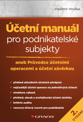 Účetní manuál pro podnikatelské subjekty - 2. vydání - Vladimír Hruška - e-kniha