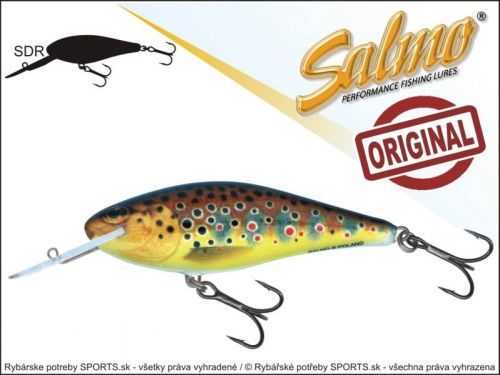 SALMO Wobler Executor IEX 5SDR barva RTR