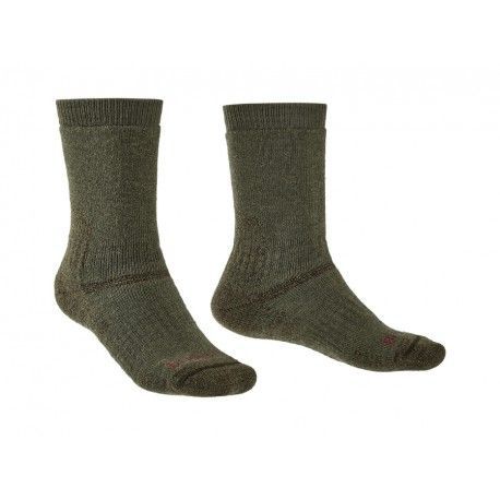 Bridgedale Explorer HW MP Boot (Unisex) olive trekové ponožky velmi teplé Merino vlna  L/9-11,5 UK (44-47 EUR)