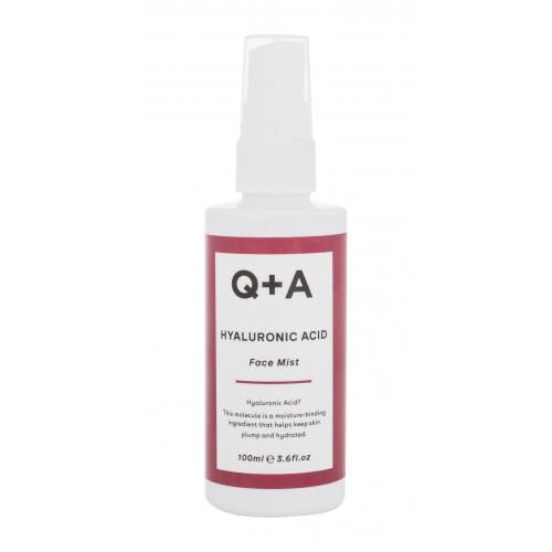 Q+A Hyaluronic Acid Face Mist 100 ml osvěžující a hydratační pleťová mlha pro ženy