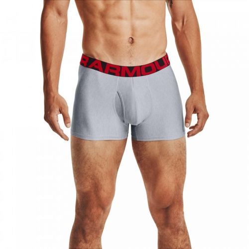 2PACK pánské boxerky Under Armour šedé (1363618 011) M, trenky / trenýrky