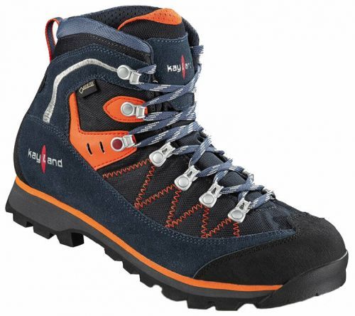 Kayland Plume Micro GTX Modrá-Oranžová 41 Pánské outdoorové boty