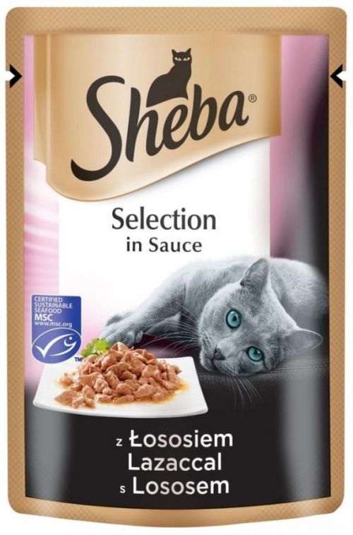 Sheba kapsa Cuisine hovězí maso ve šťávě 85g