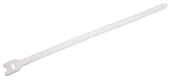 VELCRO Stahovací páska 13mm, suchý zip, 20cm, 25ks, bílá