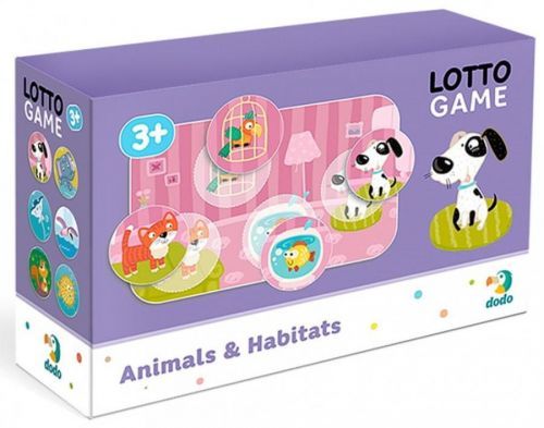 TM Toys DoDo Lotto hra Zvířata a prostředí