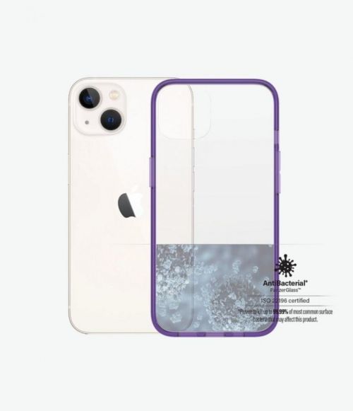 PanzerGlass ClearCaseColor pro Apple iPhone 13 0332, fialové