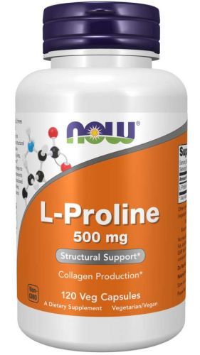Proline 500 mg 120 kaps. - NOW Foods
