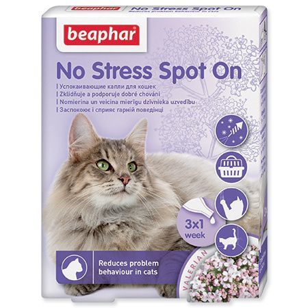 BEAPHAR No Stress Spot On pro kočky 1,2ml