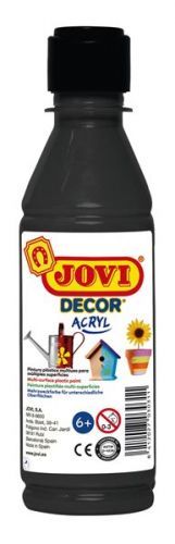 JOVI DECOR - akrylová barva 250ml černá