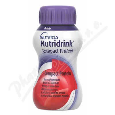 NUTRIDRINK COMPACT PROTEIN S PŘÍCHUTÍ LESNÍHO OVOCE perorální SOL 4X125ML