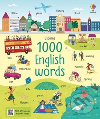 1000 English Words - Jane Bingham, Rachal Saunders (Ilustrátor)
