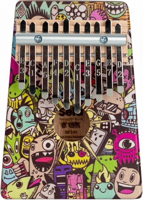 Sela SE 259 Art Series Kalimba 10 Kalimba