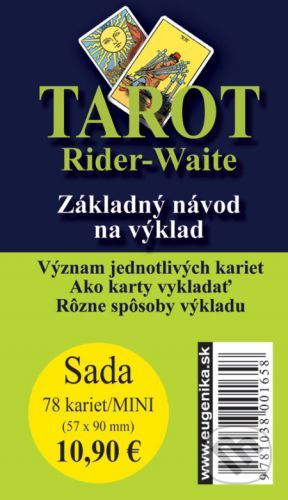 Karty - Tarot Rider Waite (karty + brožura) - Waite Arthur Edward