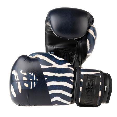 Boxerské rukavice Fighter Jungle Series - zebra černá 6