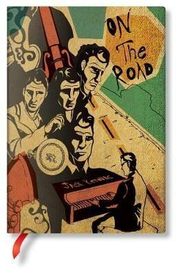 Midi Lined Notebook Jack Kerouac : On the Road
