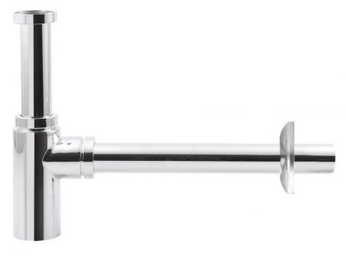 SAPHO Umyvadlový sifon 1'1/4, odpad 32mm, kulatý, chrom SI511