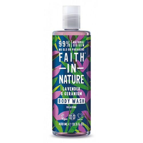 Faith in Nature Relaxační přírodní sprchový gel Levandule (Body Wash) 100 ml