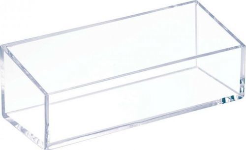 Průhledný stohovatelný box iDesign Clarity, 15 x 6 cm