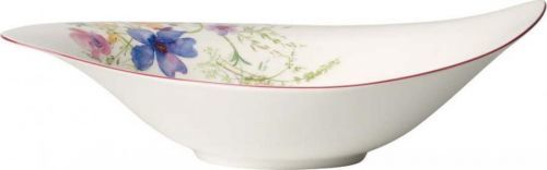 Bílá porcelánová salátová mísa s motivem květin Villeroy & Boch Mariefleur Serve, 1,15 l