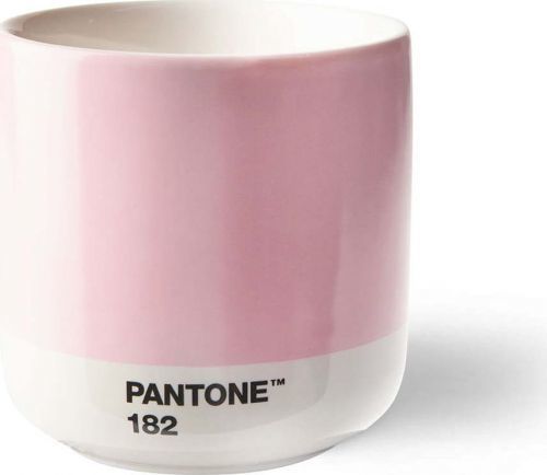 Růžový keramický termo hrnek Pantone Cortado, 175 ml