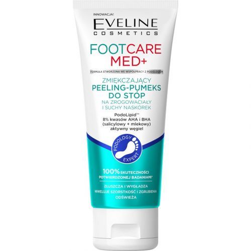 Eveline Cosmetics Foot Care Med jemný hydratační peeling na nohy 100 ml