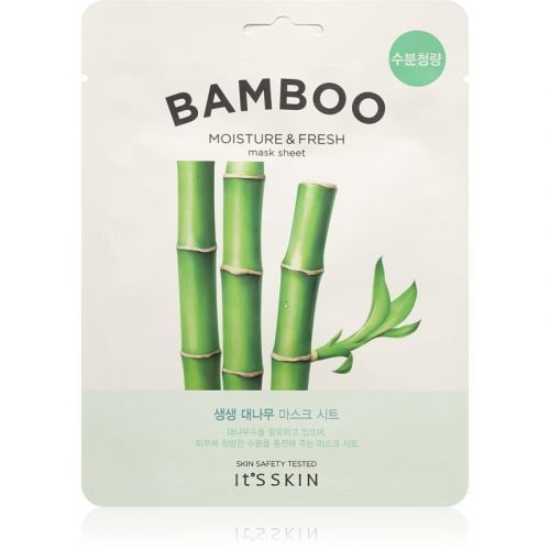It's Skin The Fresh Mask Bamboo plátýnková maska se zjemňujícím a osvěžujícím účinkem 19 g