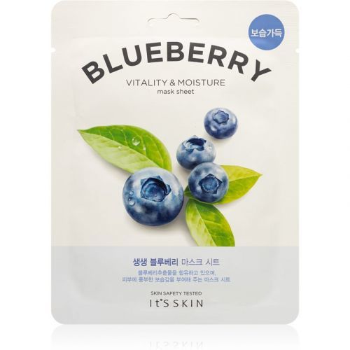It's Skin The Fresh Mask Blueberry hydratační plátýnková maska s revitalizačním účinkem 21 g