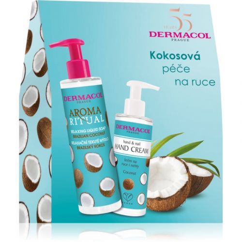 Dermacol Aroma Ritual Brazilian Coconut dárková sada (na ruce a nehty)