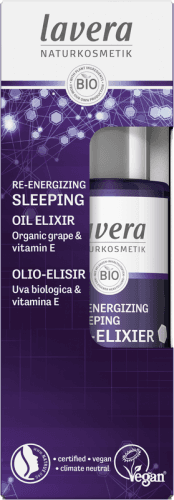 Lavera Energetizující noční olejový elixír 30ml