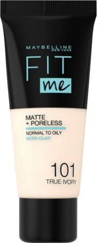 Maybelline Fit Me sjednocující matující make-up pro normální až mastnou pleť 101 True Ivory 30ml