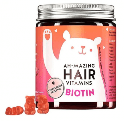 Bears With Benefits Ah-mazing Vitaminy pro zdravé vlasy s biotinem 45ks