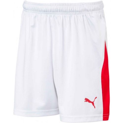 Puma LIGA SHORTS WITH BRIEF JR  116 - Chlapecké fotbalové šortky