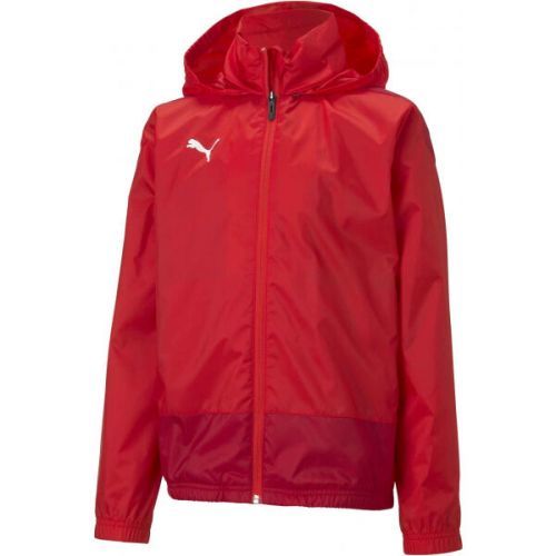 Puma TEAMGOAL 23 TRAINING RAIN JACKET JR  140 - Dětská šusťáková bunda