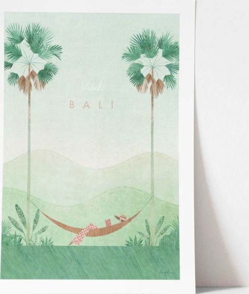 Plakát Travelposter Bali, A3