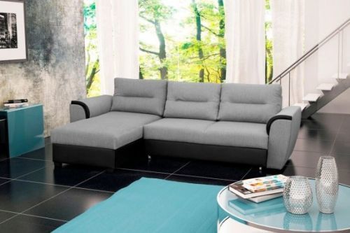 Falco Sedací souprava Tommy černá - LEVÁ