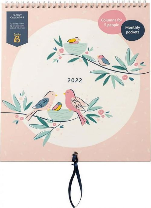 Závěsný plánovací kalendář Busy B Birds